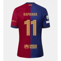 Maglia Calcio Barcelona Raphinha Belloli #11 Prima Divisa 2024-25 Manica Corta